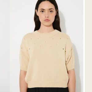 RITA ROW Grace Sweater in Cream